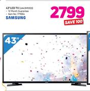 Samsung 43” LED TV UA43M5100
