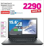 Lenovo 15 6” Core 13 Notebook IDEAPAD 110