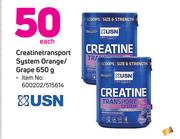 USN Creatinetransport System Orange/Grape-650g Each