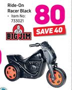 Big Jim Ride-On Racer Black