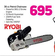 Ryobi 36cc Petrol Chainsaw