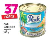 Peak Evaporated Regular-12x160g