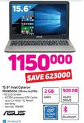 ASUS 15.6" Intel Celeron Notebook X541na-Gq278t
