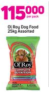 Ol' Roy Dog Food Assorted-25kg 