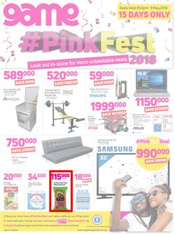 Game Uganda : Pink Fest (25 April - 9 May 2018), page 1