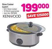 Kenwood 6.5Ltr Slow Cooker Cp657
