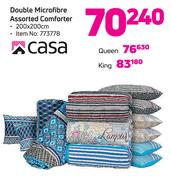  Casa Queen Microfibre Assorted Comforter