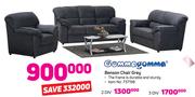 Gommagomma Benson 2 Div Chair Grey