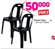 Plastic Chairs-For 2
