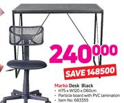  Marko Desk Black