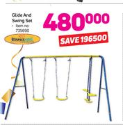 Bounce King Glide And Swing Set