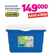 Addis Cooler Box 45Ltr Blue Hard Coolers