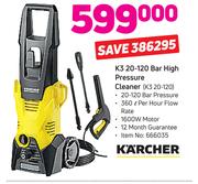 Karcher K3 20-120 Bar High Pressure Cleaner 
