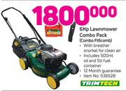 Trimtech 6Hp Lawnmower Combo Pack Ft6comb