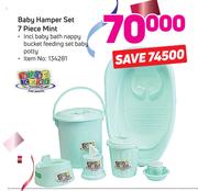 Baby Care Baby Hamper Set 7 Piece Mint