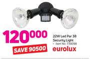 Eurolux 22W LED Par 38 Security Light