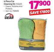 1ST Gear 4 Piece Car Cleaning kit 112401