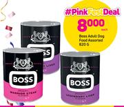 Boss Adult Dog Food Assorted-820g