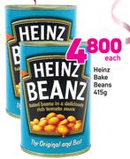 Heinz Bake Beans 415g-Each