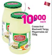 Crosse And Blackwell Tangy Mayonnaise Jar 750g-Each