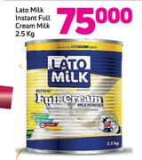 Lato Instant Full Cream Milk-2.5kg
