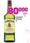 Jameson Whisky 1Ltr-Each