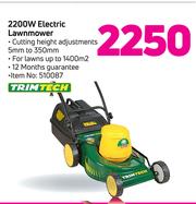 Trimtech hot sale 2200w lawnmower