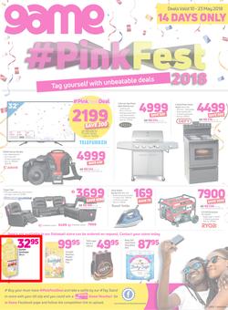 Game Namibia : Pink Fest (10 May - 23 May 2018), page 1