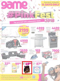 Game Namibia : Pink Fest (10 May - 23 May 2018), page 1