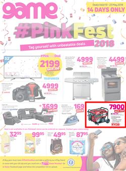 Game Namibia : Pink Fest (10 May - 23 May 2018), page 1