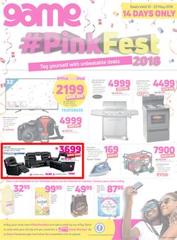 Game Namibia : Pink Fest (10 May - 23 May 2018), page 1