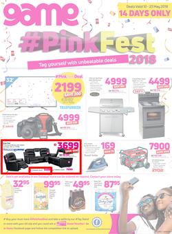 Game Namibia : Pink Fest (10 May - 23 May 2018), page 1