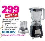 Philips 300W Blender (Black) HR2056 90
