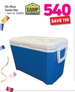 Campmaster 50Ltr Blue Cooler Box
