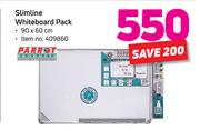 Parrot Slimline Whiteboard Pack