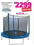 Horizon Bounce Trampoline 10Ft Combo