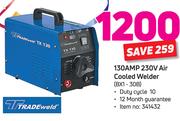 Tradeweld 130Amp 230V Air Cooled Welder BX1-30B