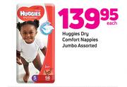 Huggies Dry Comfort Nappies Jumbo-Each