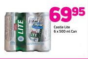 Castle Lite-6x500ml Can