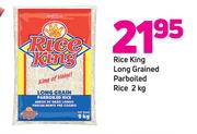 Rice King Long Grained Parboiled Rice-2kg