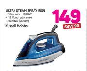 Russell Hobbs Ultra Steam Spray Iron
