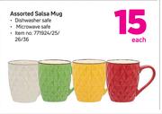 Assorted Salsa Mug-Each