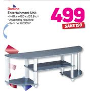Domino Entertainment Unit H40 x W120 x D33.8cm