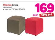 Ottoman Cubes-Each