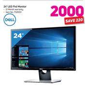 Dell 24" LED FHD Monitor