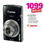Canon Ixus 185 Black