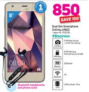 Hisense Dual Sim Infinity U962 Smartphone With Free Bluetooth Headphone And Phone Cover