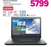 Lenovo 15.6" Intel Core i3 Notebook IDEAPAD 110