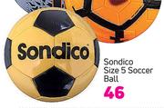 Sondico Size 5 Soccer Ball