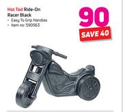 Hot Tod Ride On Racer Black